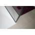 Kép 6/13 - Sapho Cure Black fix zuhanyfal, 100cm, matt fekete 200cm magas