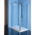 Kép 3/11 - Polysan Easy Line zuhanyajtó (tolóajtó) oldalfallal, 100 x 70 cm, transzparent üveg