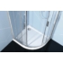 Kép 3/10 - Sapho Polysan Easy Line íves zuhanykabin, 100x80cm, transzparent üveg, 6mm, 190 cm magas