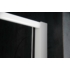 Kép 6/9 - Aqualine Amico  nyíló zuhanyajtó, 100-122x185cm, fehér profil, 6mm transparent üveg