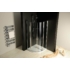 Kép 6/7 - Sapho Gelco One íves zuhanykabin, 80x80cm, transzparent üveg, 6mm, 190 cm magas