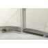 Kép 4/7 - Sapho GELCO ANTIQUE íves zuhanykabin, eltolható kétszárnyú ajtó, 90x90cm, transzparent üveg minta nélkül, bronz