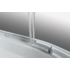 Kép 5/9 - Aqualine Aigo íves zuhanybox, 90x90x206cm, fehér profil, transzparent üveg, 5mm, 206 cm magas