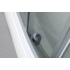 Kép 7/9 - Aqualine Aigo íves zuhanybox, 90x90x206cm, fehér profil, transzparent üveg, 5mm, 206 cm magas