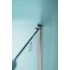 Kép 3/9 - Sapho Polysan Zoom Line osztott nyíló zuhanyajtó, 140cm, transzparent, króm