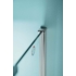 Kép 2/8 - Sapho POLYSAN ZOOM LINE zuhanyajtó, 90cm, transzparent, króm