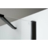 Kép 8/9 - Sapho Polysan Zoom Line Black szögletes zuhanykabin, 90x90cm, transzparent, fekete, 6mm, 190cm magas