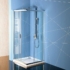 Kép 1/11 - Sapho Polysan Easy Line szögletes zuhanykabin, 900x900mm, transzparent üveg, 6mm, 190cm magas EL5115