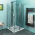 Kép 1/9 - Sapho Polysan Zoom Line szögletes zuhanykabin, 900x900mm, transzparent, króm, 6mm, 190cm magas ZL5415