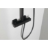 Kép 4/8 - Sapho DIMY zuhanyoszlop, termosztátos csapteleppel, zuhanyszettel, fekete