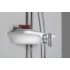 Kép 5/8 - Aqualine Marco zuhanyoszlop zuhanyszettel, csapteleppel, mag.: 800-1150 mm, króm